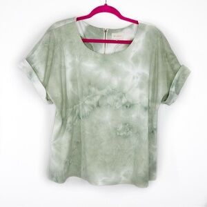 Melloday tie die boxy top